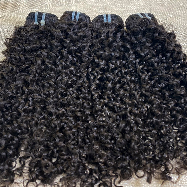 Clear Glow Hair Flawless Raw Hair One Donor Hair 3 Bundles/Lot Curly Hair Weaves Hair Bundles