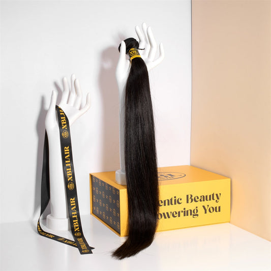 Clear Glow Hair Lovely Brazilian Mink Hair Straight Virgin Hair Extensions